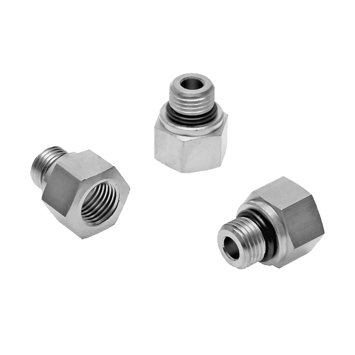 Adaptersats För Seastar/Baystar Hydraulstyrning Med ORB 1/4'' (3-pack) i gruppen Styrsystem & Manövrering / Hydrauliska Styrsystem / Hydraulkopplingar hos Marinsystem (HF6012)