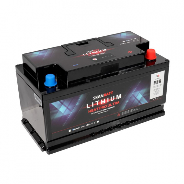 Batteri 12V 98Ah Lithium HPU i gruppen El & Installation / Strömförsörjning / Batterier hos Marinsystem (HPU-98100BS)