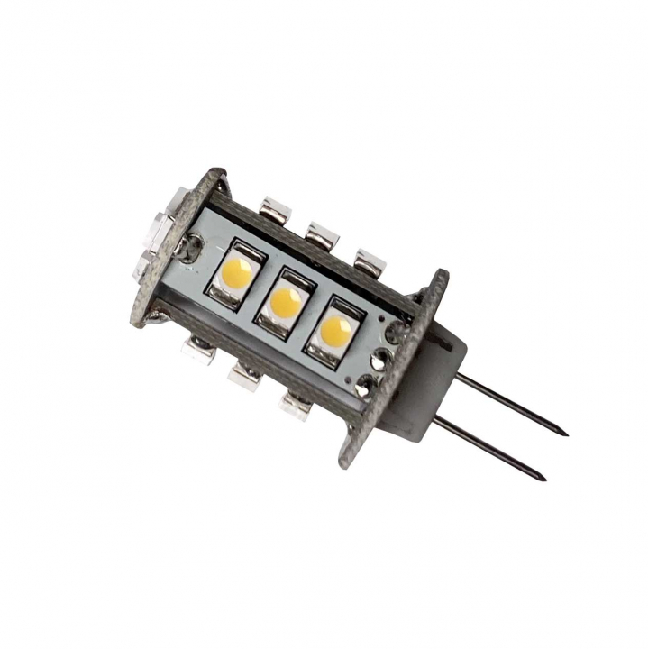 LED GZ4 SMD Dimbar Dia:11 mm (Runtomlysande 15 Dioder) i gruppen El & Installation / Belysning / Innerbelysning hos Marinsystem (MR1338)