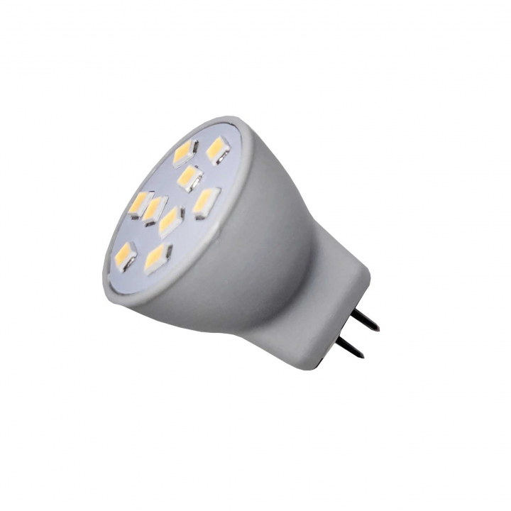 LED GU4/MR8 12V Dimbar (9 Dioder) i gruppen El & Installation / Belysning / Innerbelysning hos Marinsystem (MR1357)