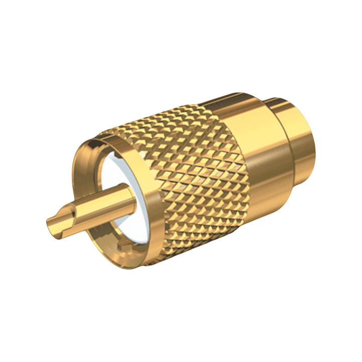 Guldpläterad Lödkontakt Till RG213 i gruppen Marinelektronik / Antenner & Tillbehör / Antenntillbehör hos Marinsystem (PL-259-G)