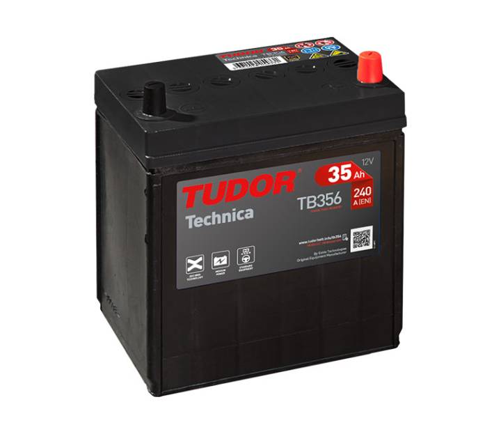 Tudor Technica Start 12V 35Ah i gruppen El & Installation / Strömförsörjning / Batterier hos Marinsystem (TB356)