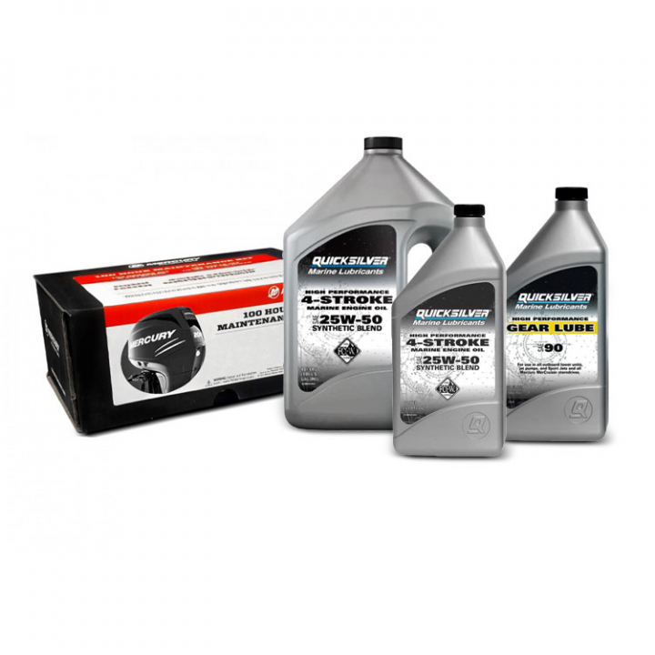 Servicesats 100h 135-200 hk Verado L4 i gruppen Motor & Tillbehör / Mercury / Mercury Servicesatser hos Marinsystem (VERADOL4100H)