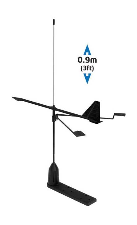 VHF Antenn 90cm Hawk i gruppen Marinelektronik / Antenner & Tillbehör / VHF-antenner hos Marinsystem (YHK)