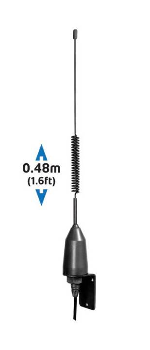 Raider AM/FM Radioantenn 48cm i gruppen Marinelektronik / Antenner & Tillbehör / AM/FM-antenner hos Marinsystem (YRR-AM_FM)