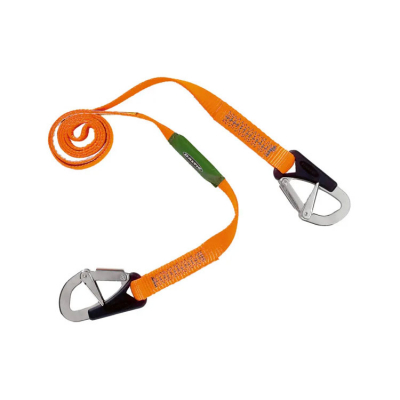 2-Krok Säkerhetslina Orange 2 m