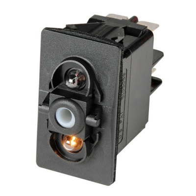 Brytare 12V On-Off med dubbla LED