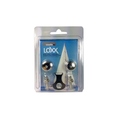 Tryckknapp Inkl Nyckel 16 mm 2-pack