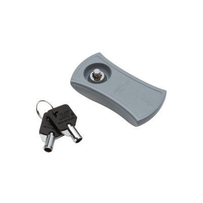 Handtag Grått Med Lås