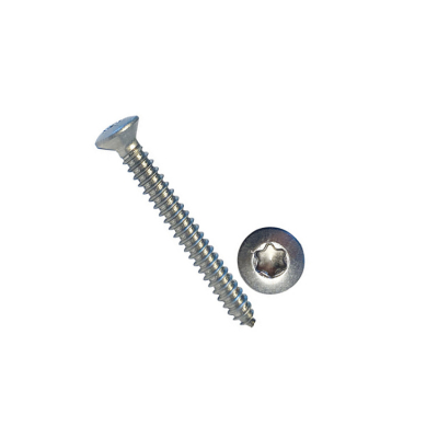 Skruv Kullerförsänkt A4 Torx Rostfri