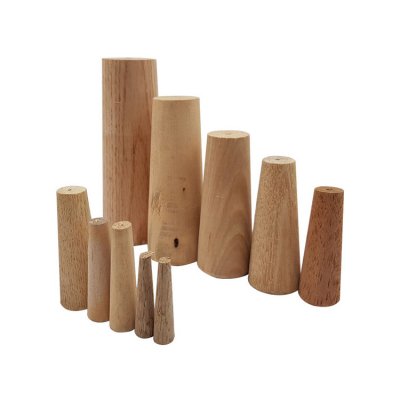 Sats Med Koniska Träpluggar 10-pack (8–38 mm)