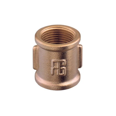 Bronsmuff Med Invändig Gänga