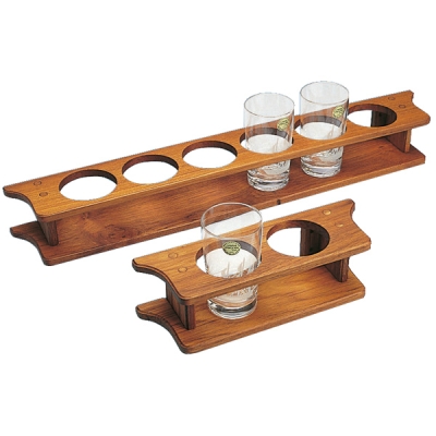 Glashållare Teak
