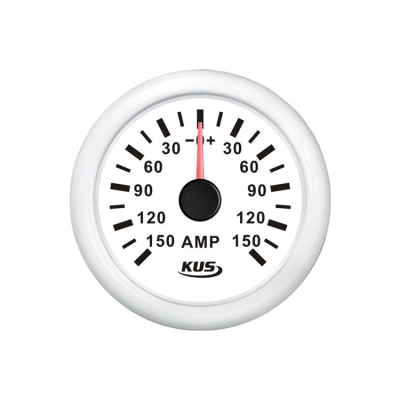 Amperemätare Vit Med 150Amp Shunt 12/24V
