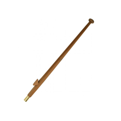 Teakflaggstång 121cm 100mm