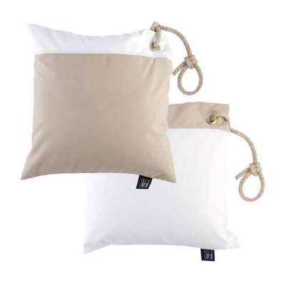 MB Kudde Vattentät 40 x 40cm Sand/Vit (2-pack)