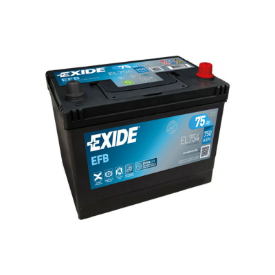 EL754 Dual EFB Startbatteri 75 Amp