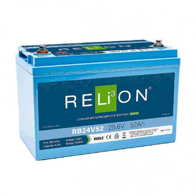 Batteri LiFePO4 RB24V52, 52Ah 25,6V