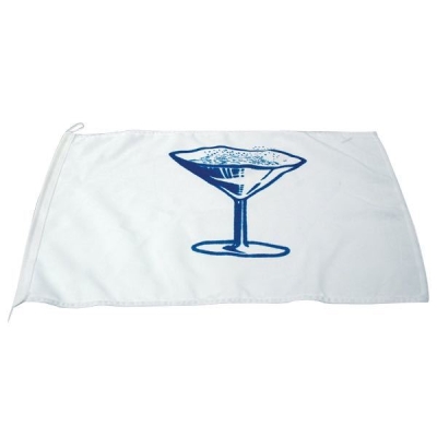 Humorflagga Champagneflagga - 30x45cm