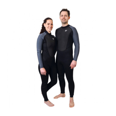 Våtdräkt Junior Lång Modell Svart/Grå