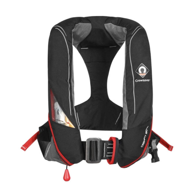 Crewfit 180N Pro Svart/Röd Med Soft Loop D-Ring