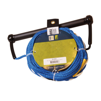 Wakeboardlina Med Gummihandtag 2 Sektioner 20 m