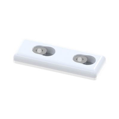Tåskydd Dubbelfäste 2-pack