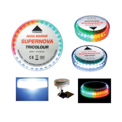 LED-lanterna Supernova Tricolour