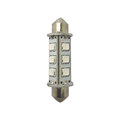 LED-Lantern Pinol/Spollampa 10-36Vdc Grön 42 mm 2-pack