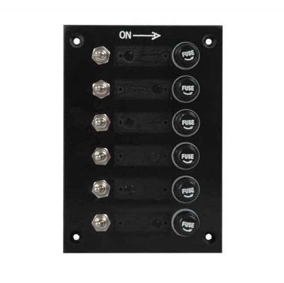 Elpanel 6 Kontakter 12v
