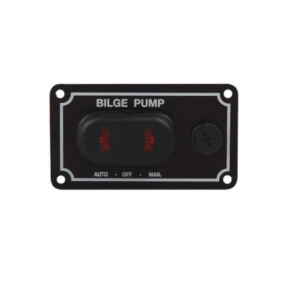 Pumppanel Vattentät 12V 89x50 mm