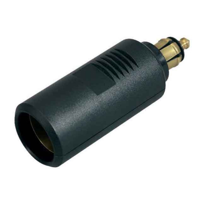 Hankontakt Liten Med Adapter För Ciggkontakt 12/24V 16A