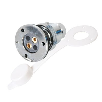 Däckskontakt 2-polig 5 Amp - Kraftig