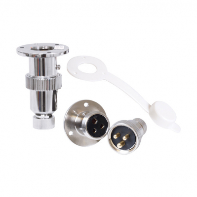 Däckskontakt 4-polig 5 Amp - Kraftig