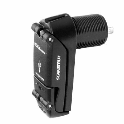 ROKK Charge Pro USB-A Och USB-C Uttag Vattentät 12/24V