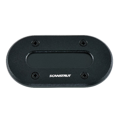 Kabelgenomföring Lågprofil 4x <15mm IP68 Svart