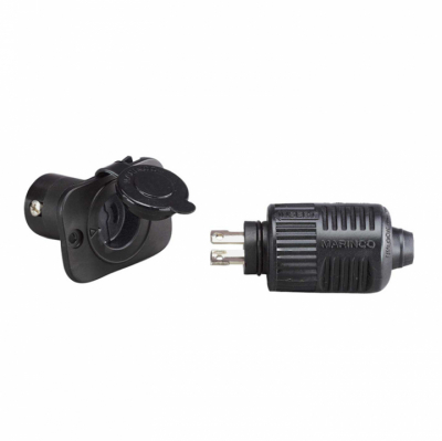 Uttag/kontakt Elmotor 2x 1-8mm Kabel