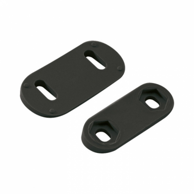 Litet Underlagsset Svart 2-pack