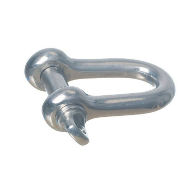 Schackel Med Vingskruv Rostfri