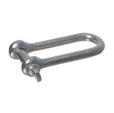 Schackel Med Vingskruv Lång Rostfri 10mm