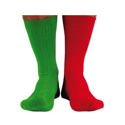 Kaptensstrumpor Röd/Grön