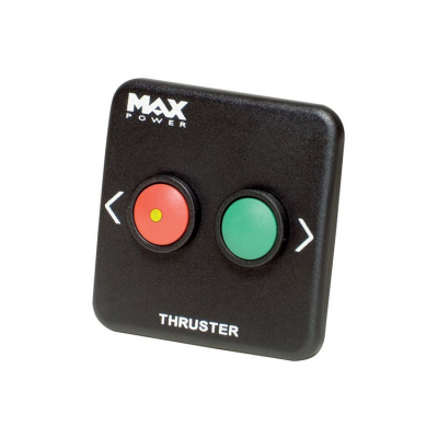 Tryckknappspanel 12/24V Svart