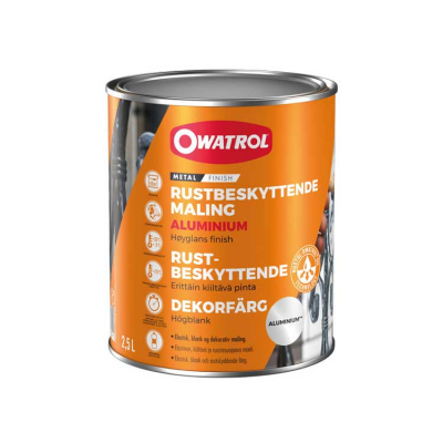 Aluminium Dekorfärg 2.5L