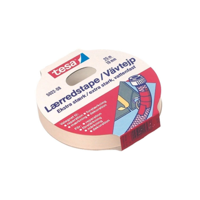 Vävtejp 25 m x 19 mm Vit