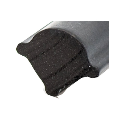 Låslist Svart 9.5 mm 50 m Rulle