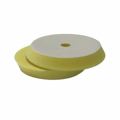 Polerrondell Mediumhård Gul 2-pack