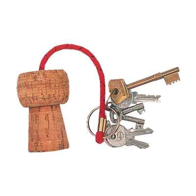 Nyckelring Champagnekork