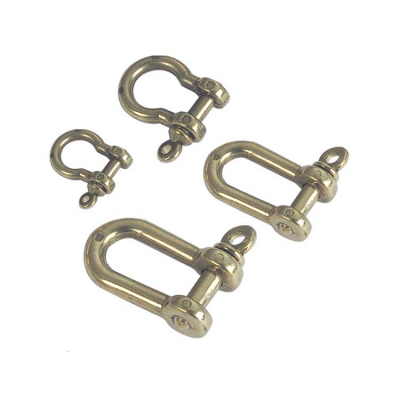 Schackel Mässing - 8mm i gruppen Förtöjning / Schackel & Hakar hos Marinsystem (1800600)