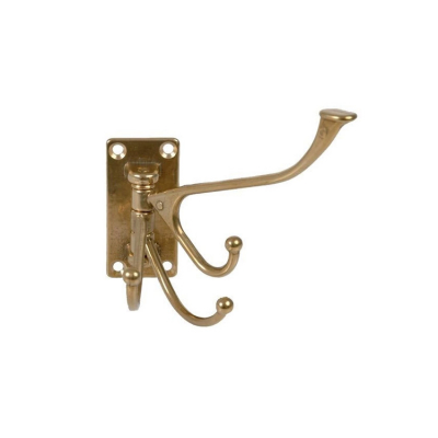 Mässingskrok 4 Dubbel 151/b