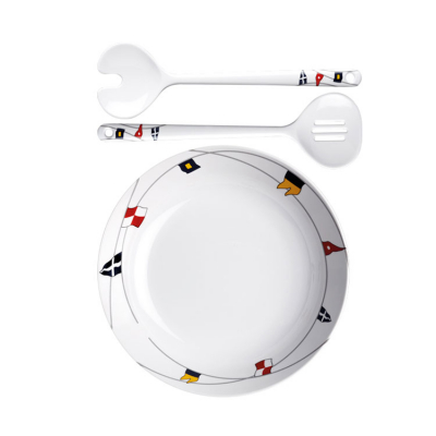 MB Regatta Salladsskål Med Salladsbestick Ø25 cm 339g